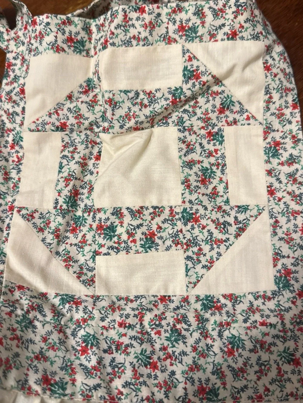 Handmade vintage style kitchen apron